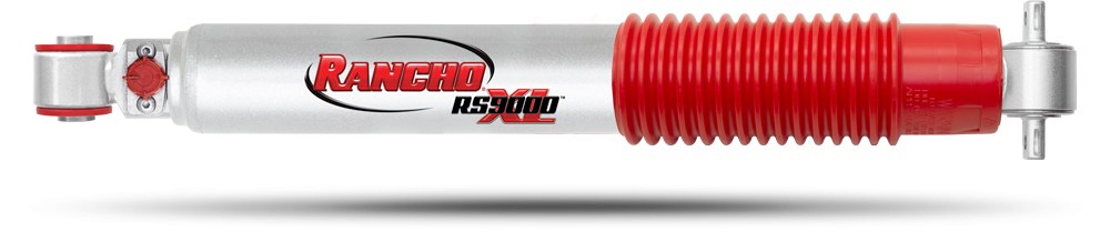 Rancho Shock Absorber, Rs 9000XL ™, Nitrogen Gas Charged, Adjustable Valving, With Shock Boots, Single – RS999330