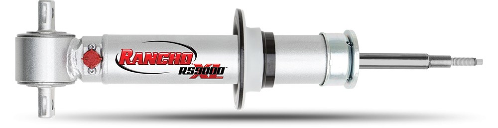 Rancho Shock Absorber, Rs 9000XL ™, Nitrogen Gas Charged, Adjustable Valving, With Shock Boots, Single – RS999784