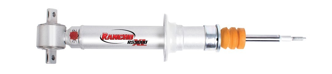 Rancho Shock Absorber, Rs 9000XL ™, Nitrogen Gas Charged, Adjustable Valving, With Shock Boots, Single – RS999845
