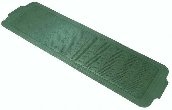 Rubberqueen Floor Mat, Cut-To-Fit, Black, Rubber, 1 Piece Rear Runner – 70591