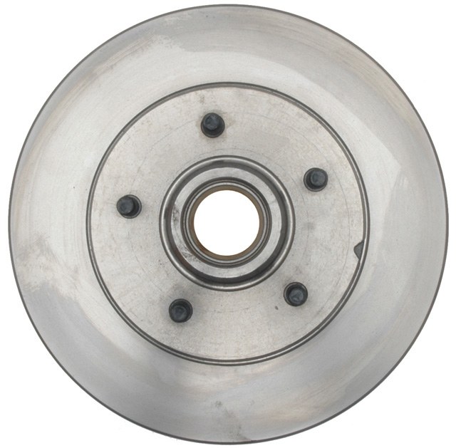 Raybestos Brake Rotor, R-Line, 1 Piece Hub and Rotor Assembly, Contains Antilock Brake Ring, Single – 56328R