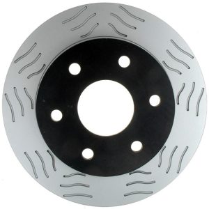 Raybestos Brake Rotor, Specialty – Street Performance, S-Groove Technology, Coated Rotor, Single – 56825PER