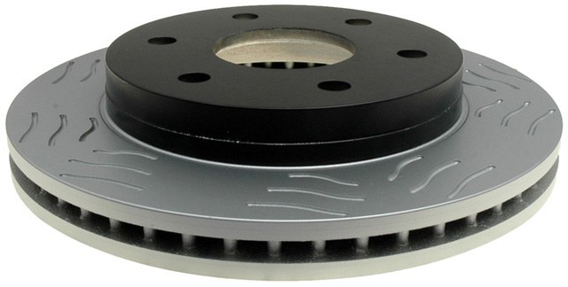 Raybestos Brake Rotor, Specialty – Street Performance, S-Groove Technology, Coated Rotor, Single – 56825PER
