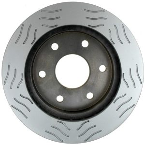 Raybestos Brake Rotor, Specialty – Street Performance, S-Groove Technology, Coated Rotor, Single – 56825PER