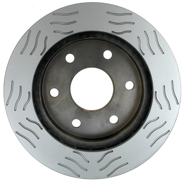 Raybestos Brake Rotor, Specialty – Street Performance, S-Groove Technology, Coated Rotor, Single – 56825PER