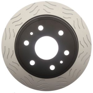 Raybestos Brake Rotor, Specialty – Street Performance, S-Groove Technology, Coated Rotor, Single – 581032PER