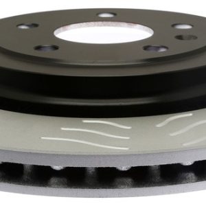 Raybestos Brake Rotor, Specialty – Street Performance, S-Groove Technology, Coated Rotor, Single – 581613PER