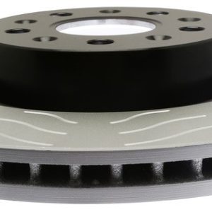 Raybestos Brake Rotor, Specialty – Street Performance, S-Groove Technology, Coated Rotor, Single – 581912PER