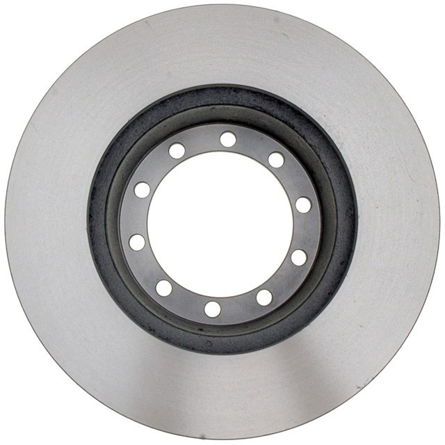 Raybestos Brake Rotor, Advanced Technology, Hat Shaped 10 Hole Rotor, Single – 66205