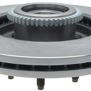 Raybestos Brake Rotor, R-Line, With Wheel Bearing, Requires New Spindle Nut (see Required Parts), Single – 680178R