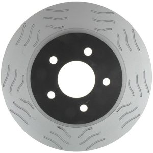 Raybestos Brake Rotor, Specialty – Street Performance, S-Groove Technology, Coated Rotor, Single – 680318PER