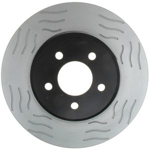 Raybestos Brake Rotor, Specialty – Street Performance, S-Groove Technology, Coated Rotor, Single – 680326PER
