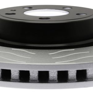 Raybestos Brake Rotor, Specialty – Street Performance, S-Groove Technology, Coated Rotor, Single – 681952PER