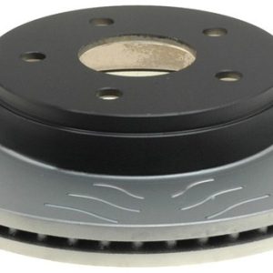 Raybestos Brake Rotor, Specialty – Street Performance, S-Groove Technology, Coated Rotor, Single – 780073PER