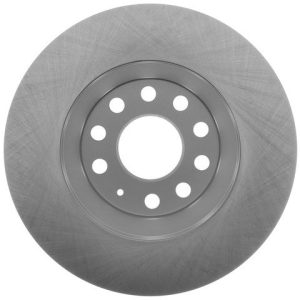 Raybestos Brake Rotor, R-Line, Solid, 4.409 Inch Mounting Bolt Hole Circle Diameter, 0.469 Inch Nominal Thickness – 981786R2
