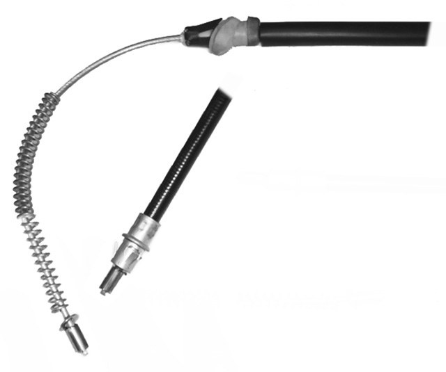 Raybestos Parking Brake Cable, Pg Plus ™, 63.63 Inch Cable Length/ 47.625 Inch Housing Length, Barrel End Type – BC93680