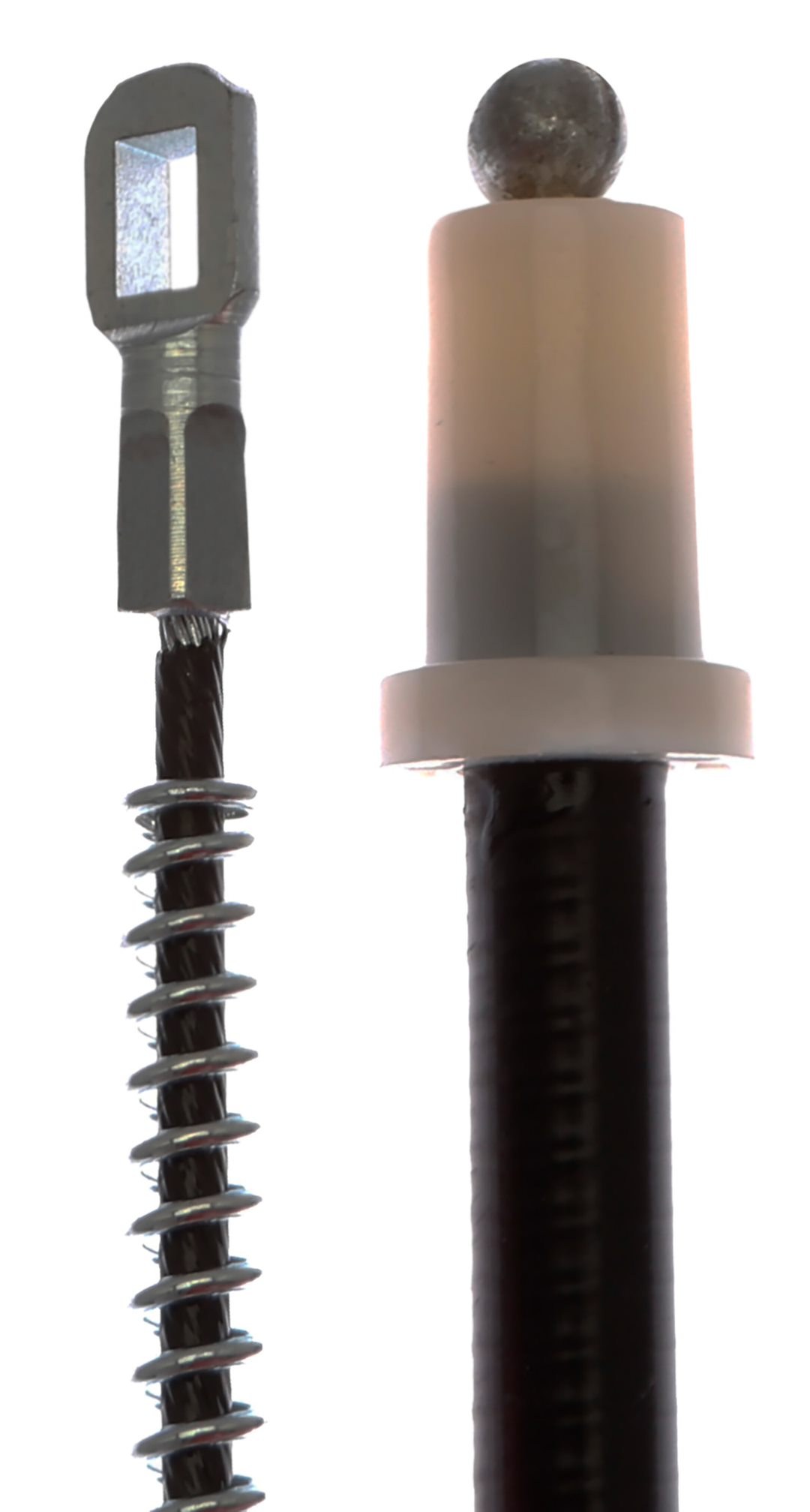Raybestos Parking Brake Cable, Pg Plus ™, 57.6 Inch Cable Length/ 48.03 Inch Housing Length, Loop End Type/ Ball End Type – BC97243