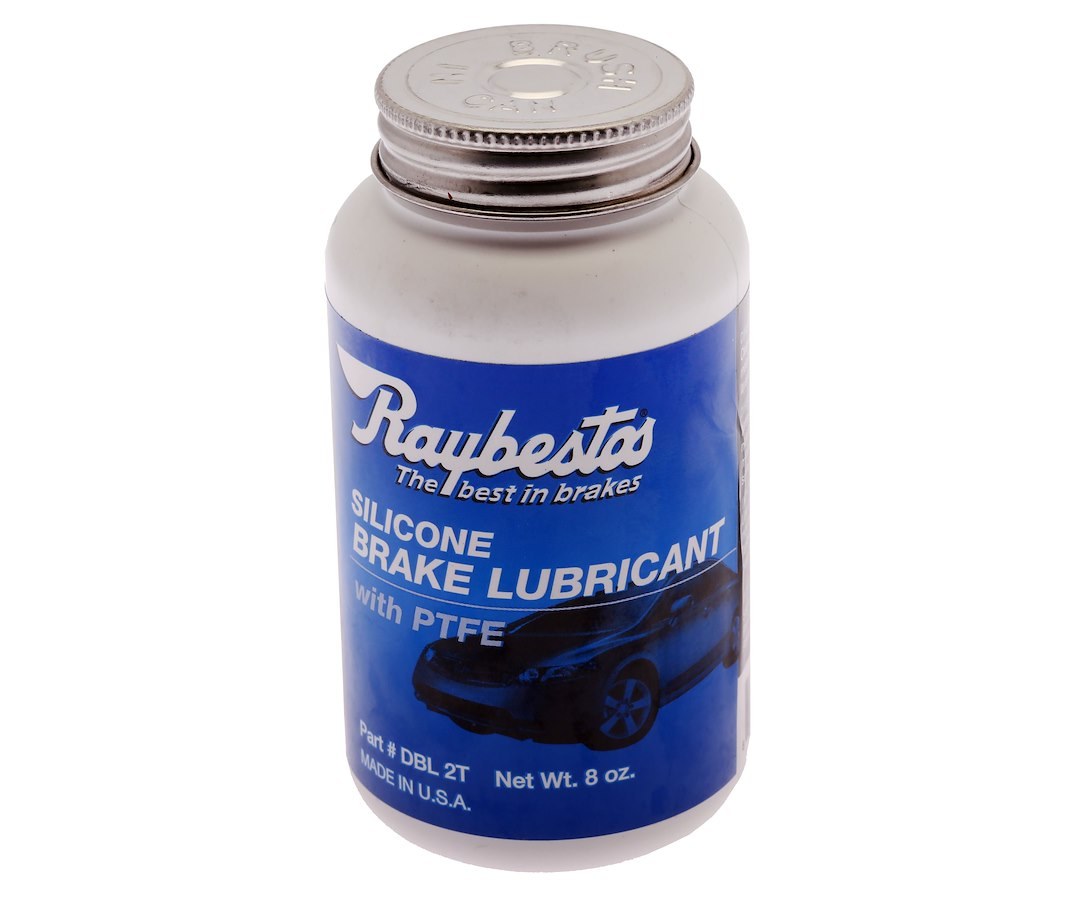 Raybestos Brake Anti Squeal, Pg Plus ™, Used for Disc Brake Hardware, Paste, Silicone, 8 Ounce Brush, Single – DBL2T