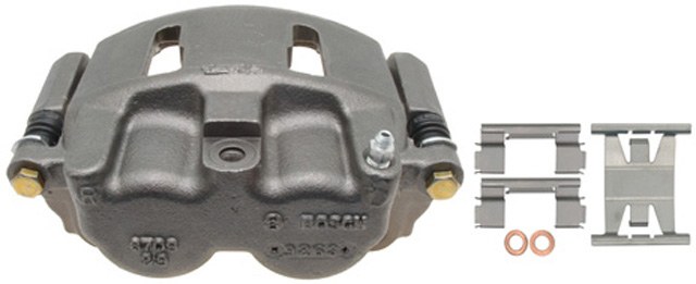 Raybestos Brake Caliper, R-Line, Semi-Loaded Caliper, Remanufactured, Cast Iron, 1.807 Inch Piston Caliper, Includes Bracket – FRC11524