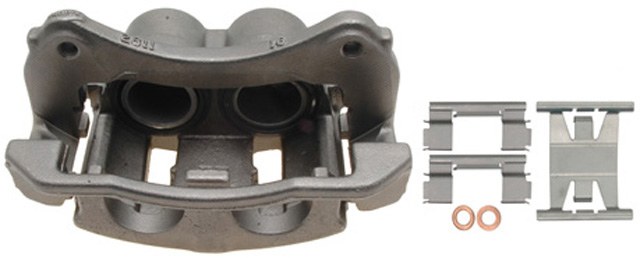Raybestos Brake Caliper, R-Line, Semi-Loaded Caliper, Remanufactured, Cast Iron, 1.807 Inch Piston Caliper, Includes Bracket – FRC11524