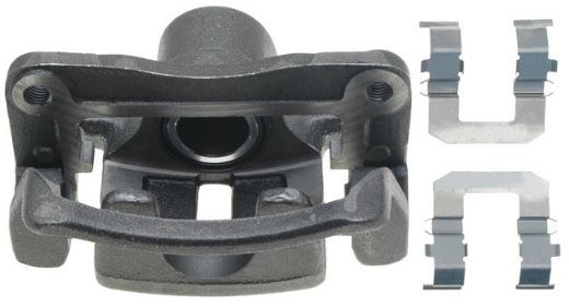 Raybestos Brake Caliper, R-Line, Semi-Loaded Caliper, Remanufactured, Cast Iron, 1.591 Inch Piston Caliper, Includes Bracket – FRC11922