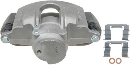 Raybestos Brake Caliper, R-Line, Semi-Loaded Caliper, Remanufactured, Aluminum, Includes Bracket – FRC11965