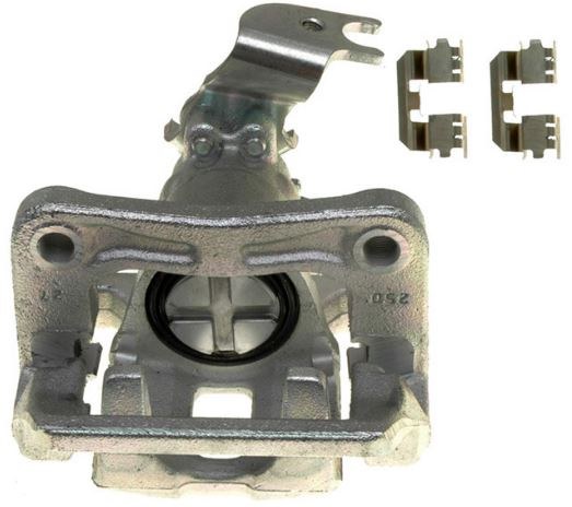 Raybestos Brake Caliper, R-Line, Semi-Loaded Caliper, Remanufactured, Cast Iron, 1.5 Inch Piston Caliper, Includes Bracket – FRC12163