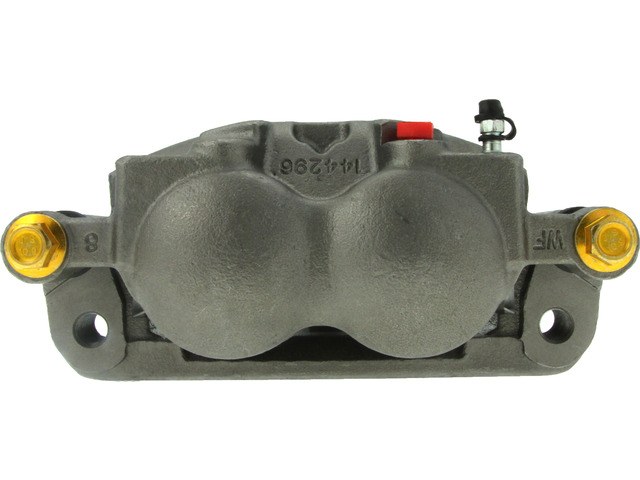Raybestos Brake Caliper, R-Line, Floating, Dual 2.358 Inch Piston Caliper, With Semi-Metallic Brake Pads, Zinc Plated, Gray, Cast Iron – RC11904CS