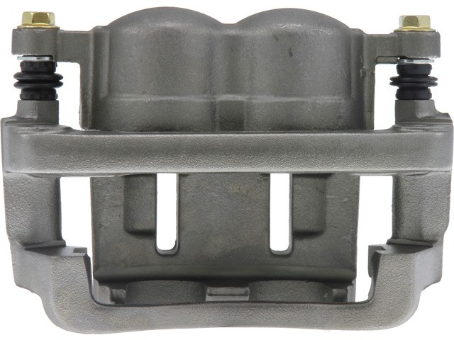 Raybestos Brake Caliper, R-Line, Floating, Dual 2.358 Inch Piston Caliper, With Semi-Metallic Brake Pads, Zinc Plated, Gray, Cast Iron – RC11904CS