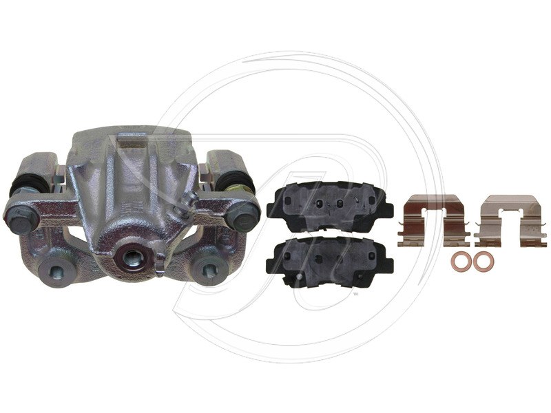 Raybestos Brake Caliper, R-Line, Loaded Caliper, Remanufactured, Includes Bracket – RC12594CS