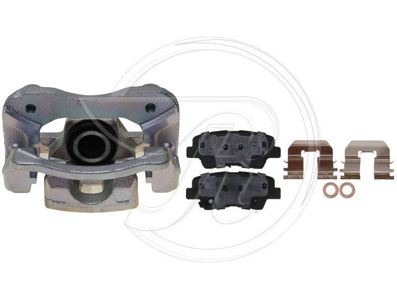 Raybestos Brake Caliper, R-Line, Loaded Caliper, Remanufactured, Includes Bracket – RC12594CS