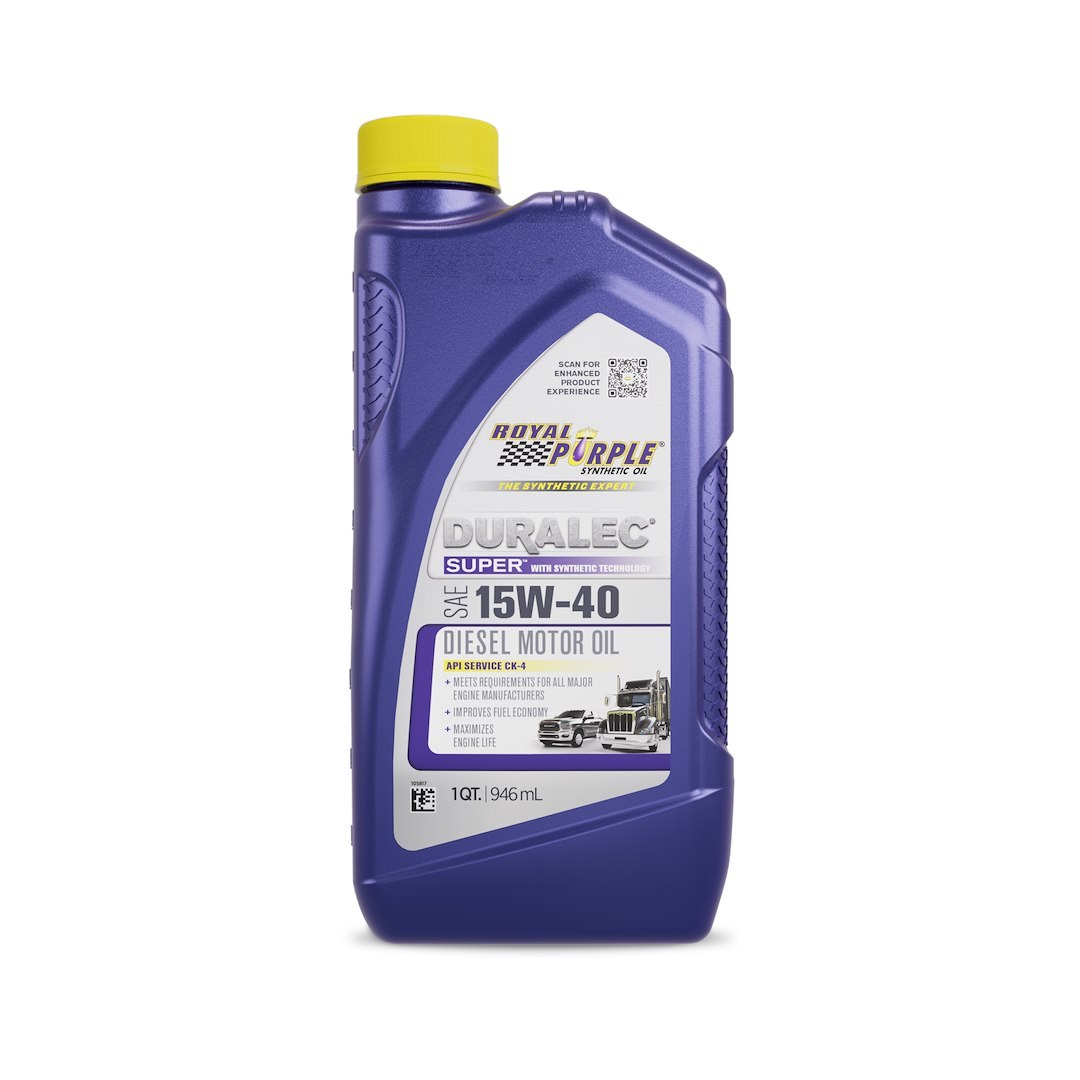 Royal Purple Oil, Rp Series, SAE 15W-40, Synthetic, 1 Quart Bottle, Single – 01154