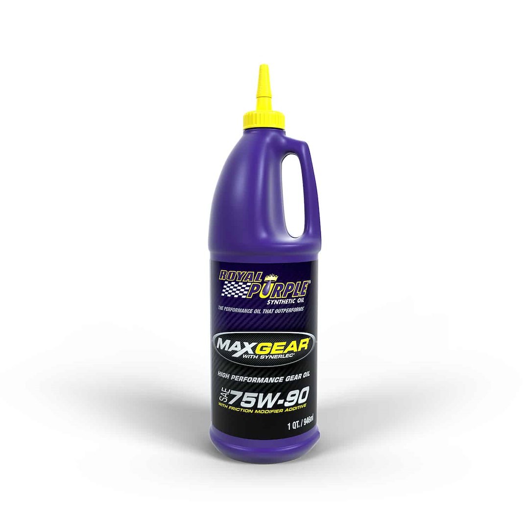 Royal Purple Gear Oil, Max Gear, Single, 1 Quart Bottle, 75W-90, Synthetic – 01300