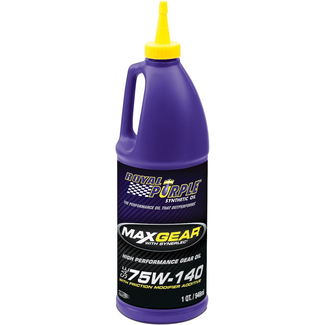 Royal Purple Gear Oil, Max Gear, Single, 1 Quart Bottle, 75W-140, Synthetic – 01301