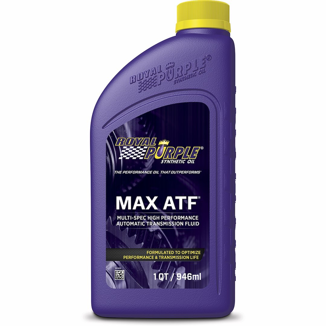 Royal Purple Auto Trans Fluid, Max ATF, Compatible with All Automatic Transmission (except Cvt and Dct) Fluid Types, Synthetic, Single – 01320