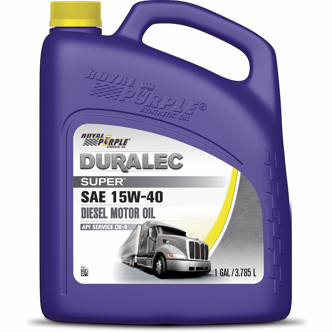 Royal Purple Oil, Duralec Super, SAE 15W-40, Synthetic, 1 Gallon Can, Single – 04154