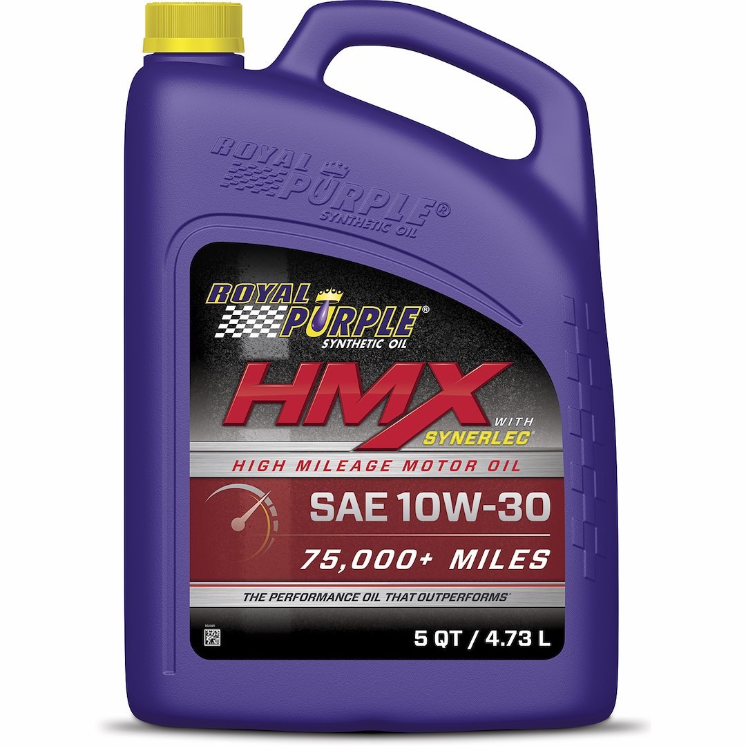 Royal Purple Oil, Hmx ®, SAE 10W30, Synthetic, 5 Quart Bottle, Single – 11750