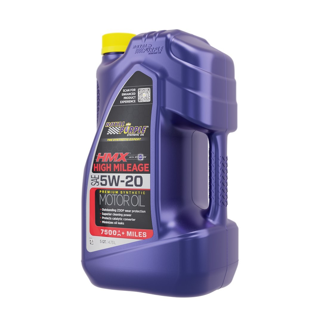 Royal Purple Oil, Hmx ®, SAE 5W-20, Synthetic, 5 Quart Bottle, Single – 17518