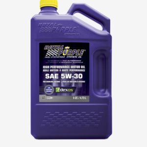 Royal Purple Oil, SAE 5W-30, Synthetic, 5 Quart Bottle, Single – 20530