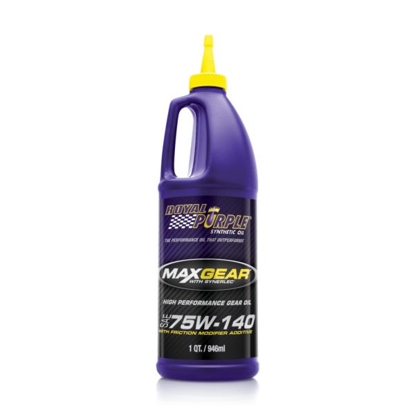 Royal Purple Gear Oil, Max Gear, Single, 1 Quart Bottle, 75W-140, Synthetic – 21301