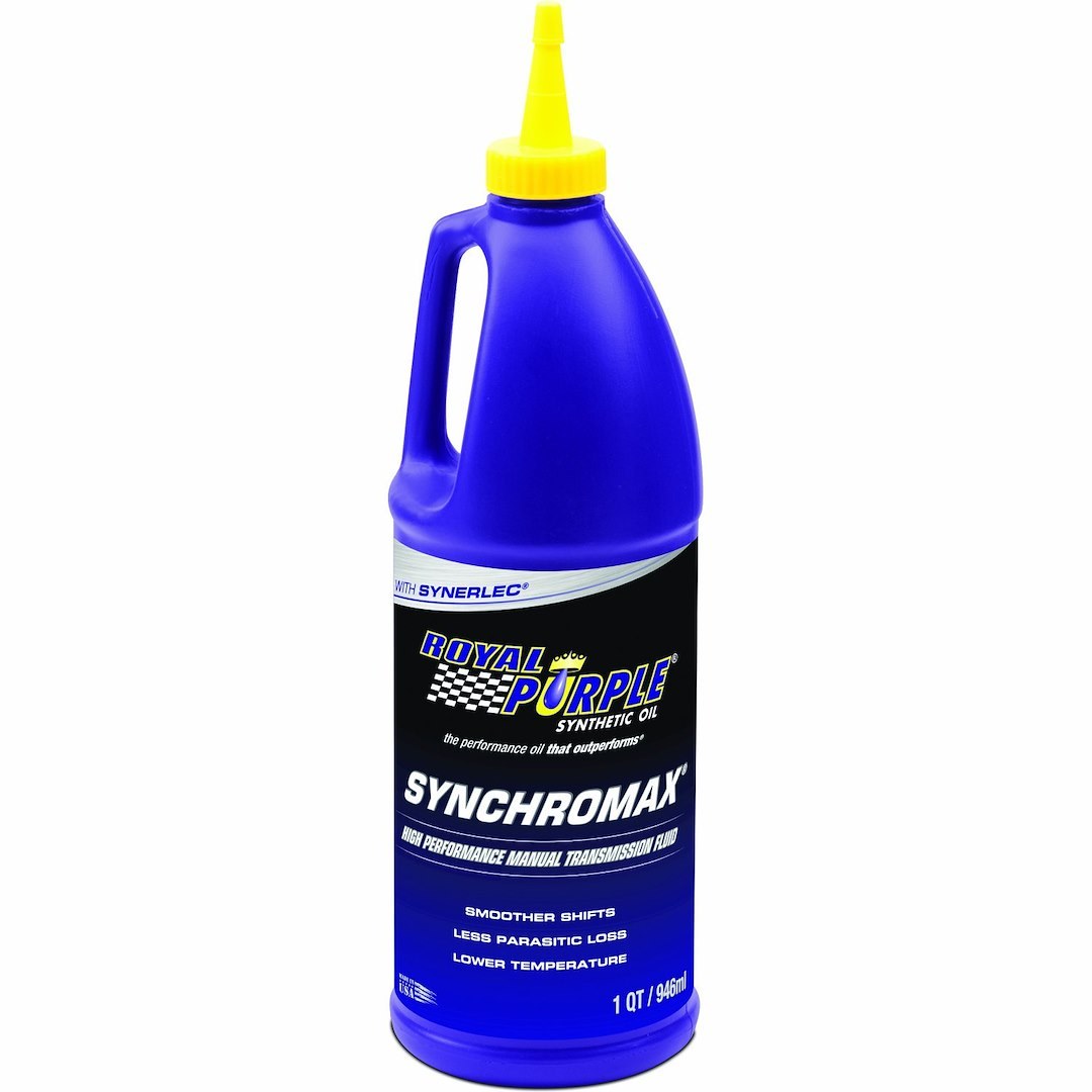 Royal Purple Manual Trans Fluid, Synchromax, Single, 1 Quart Bottle, Synthetic, Canadian – 21512