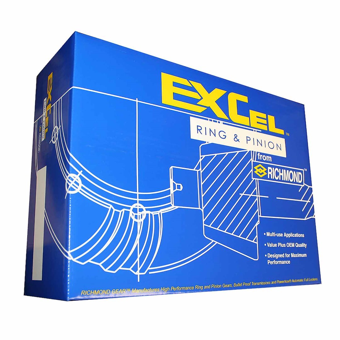 Richmond Differential Ring and Pinion, Excel™, GM 10 Bolt Axle, 7.5 Inch Ring Gear OE Thickness, 3.42 Ratio – GM75342OE