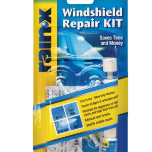 Rain X Windshield Repair Kit, Use to Repair Chips and Cracks from All Types of Laminated Windshield – 600001