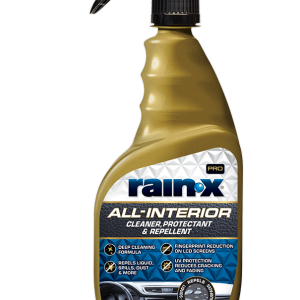 Rain X Interior Cleaner, Use on Dash/ Metal/ Plastic/ Vinyl/ Leather Touchscreens/ Simulated Wood Finishes, Cherry Scent – 620232SRP