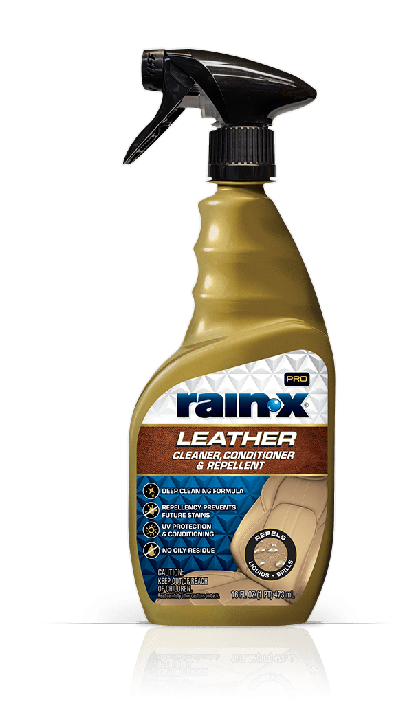 Rain X Leather Conditioner, Use to Clean and Conditioning All Finished Leather Surfaces, 16 Ounce Spray Bottle – 620236SRP