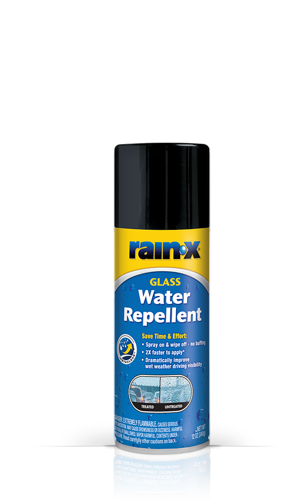 Rain X Windshield Rain Repellent, For Use on Glass, Liquid, 12 Ounce Aerosol Can, Single – 630168