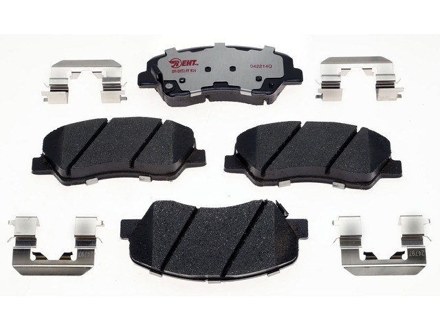 Raybestos R-Line Brake Pad, Element3™, Hybrid Technology, Includes Mounting Hardware – EHT1593H