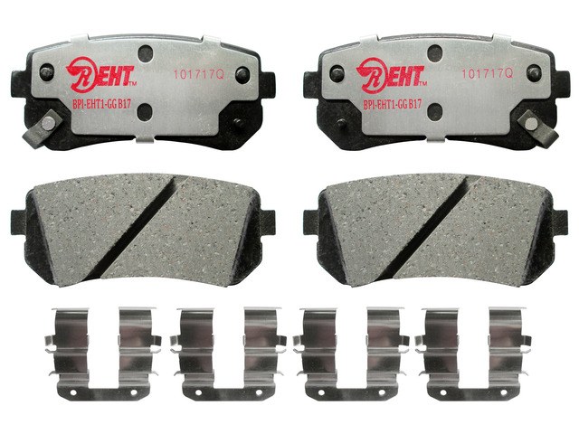 Raybestos R-Line Brake Pad, Element3 ™, Fmsi Number D1829, Hybrid Technology, Includes Mounting Hardware – EHT1829H