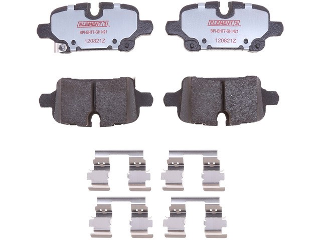 Raybestos R-Line Brake Pad, Element3™, Hybrid Technology – EHT2374H