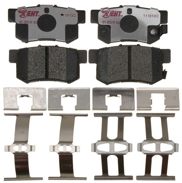 Raybestos R-Line Brake Pad, Element3 ™, Hybrid Technology, Includes Mounting Hardware – EHT537H